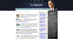 Desktop Screenshot of ickgustavo.com.ar