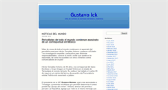 Desktop Screenshot of ickgustavo.com
